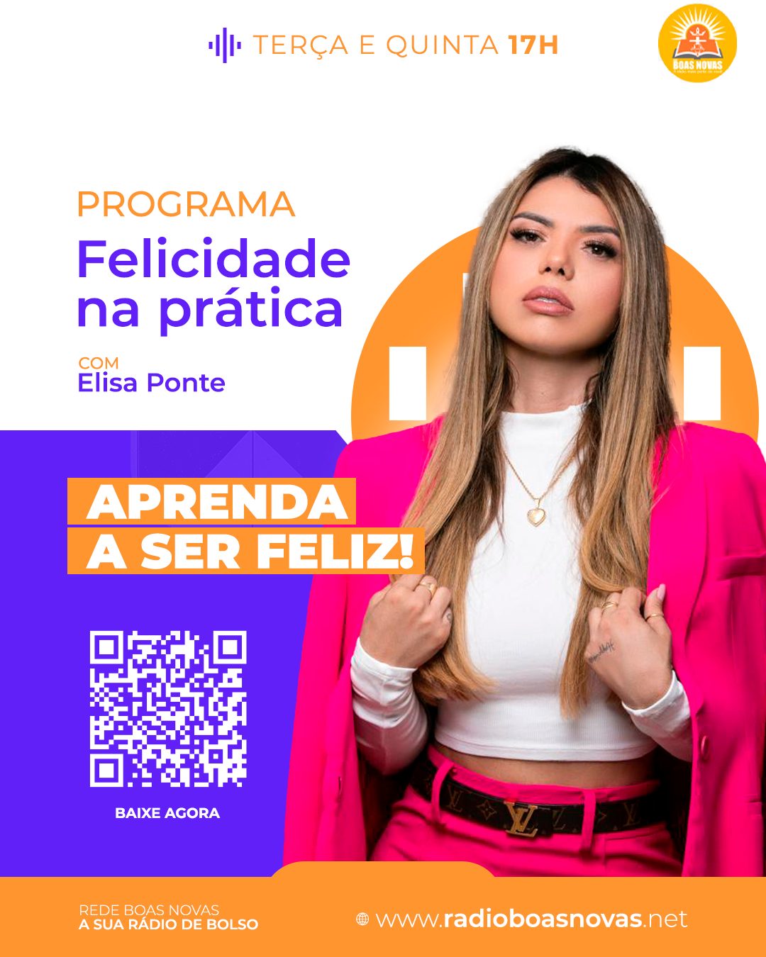 FELICIDADE NA PRÁTICA COM ELISA PONTE 20/05/2025